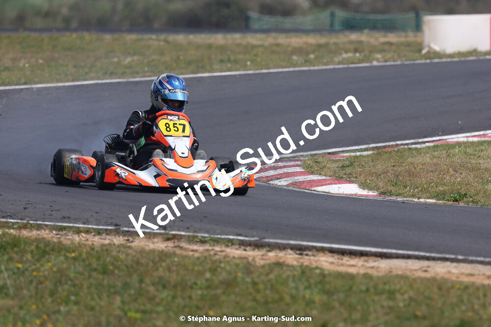 08 & 09/04/2023 : 3ème manche du Championnat du Sud à Fun Kart Brissac (photos Stéphane Agnus) 2023 — karting