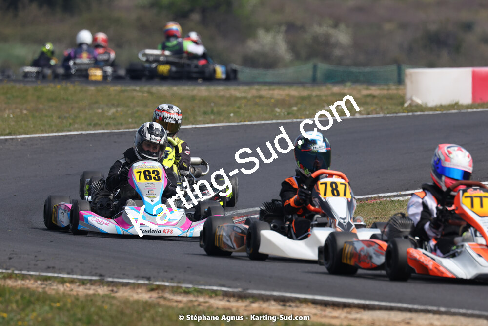 08 & 09/04/2023 : 3ème manche du Championnat du Sud à Fun Kart Brissac (photos Stéphane Agnus) 2023 — karting