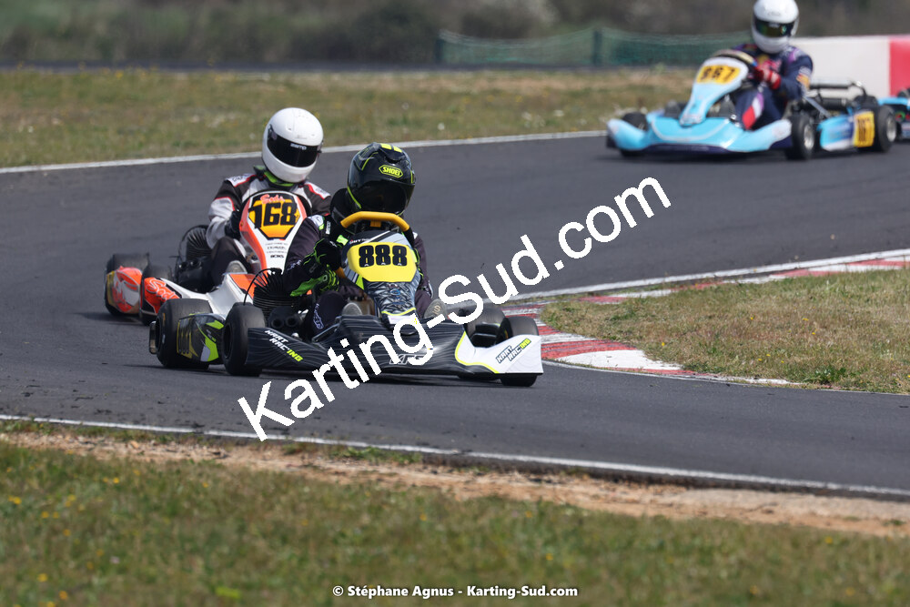 08 & 09/04/2023 : 3ème manche du Championnat du Sud à Fun Kart Brissac (photos Stéphane Agnus) 2023 — karting