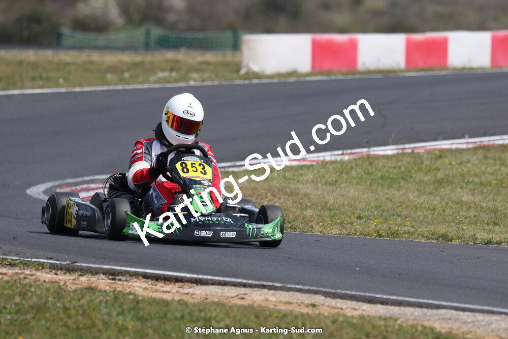 08 & 09/04/2023 : 3ème manche du Championnat du Sud à Fun Kart Brissac (photos Stéphane Agnus) 2023 — karting