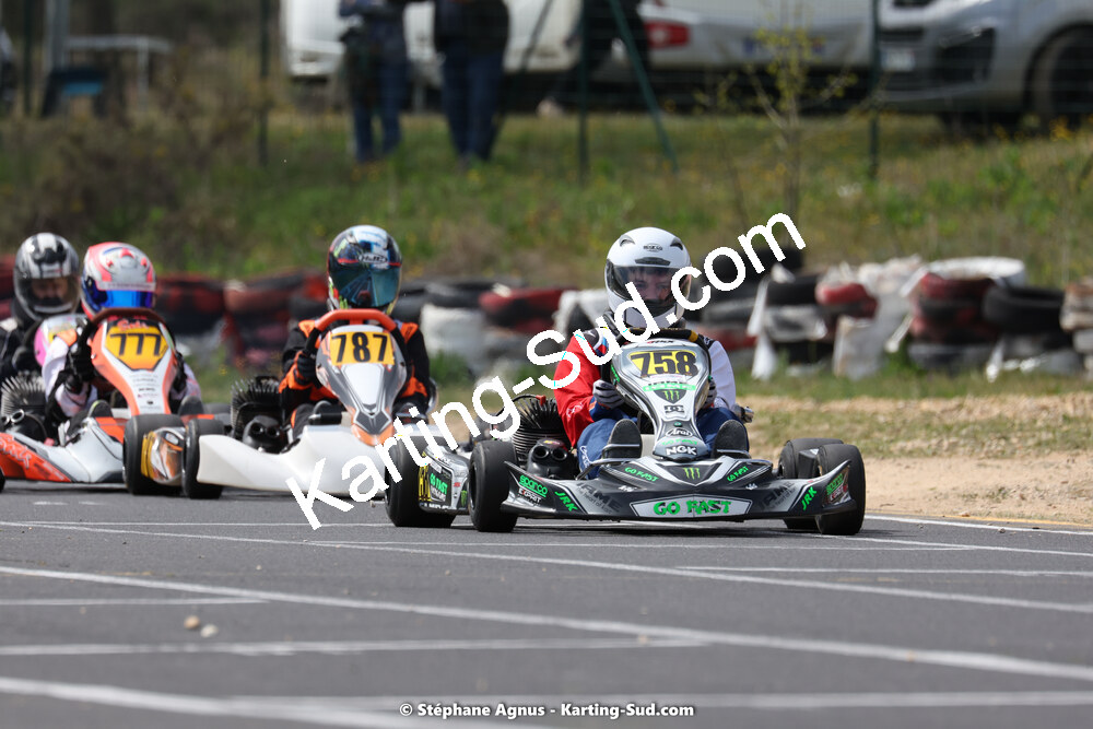 08 & 09/04/2023 : 3ème manche du Championnat du Sud à Fun Kart Brissac (photos Stéphane Agnus) 2023 — karting