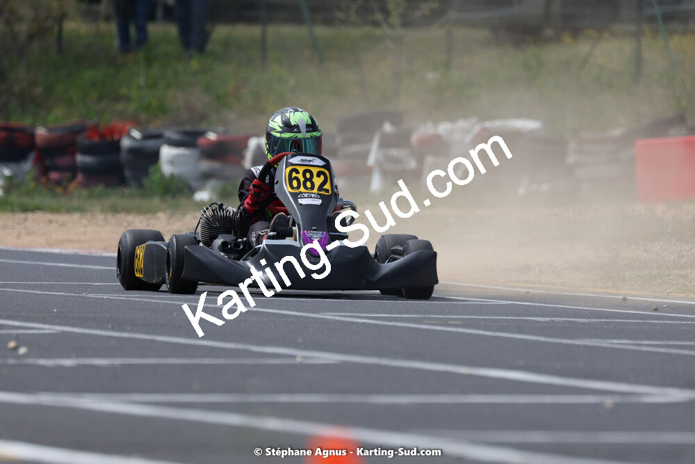 08 & 09/04/2023 : 3ème manche du Championnat du Sud à Fun Kart Brissac (photos Stéphane Agnus) 2023 — karting