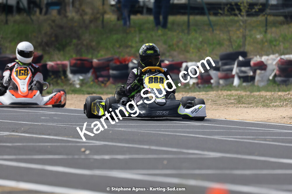 08 & 09/04/2023 : 3ème manche du Championnat du Sud à Fun Kart Brissac (photos Stéphane Agnus) 2023 — karting