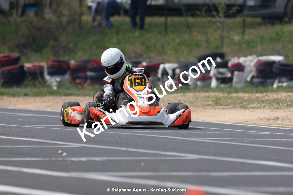 08 & 09/04/2023 : 3ème manche du Championnat du Sud à Fun Kart Brissac (photos Stéphane Agnus) 2023 — karting