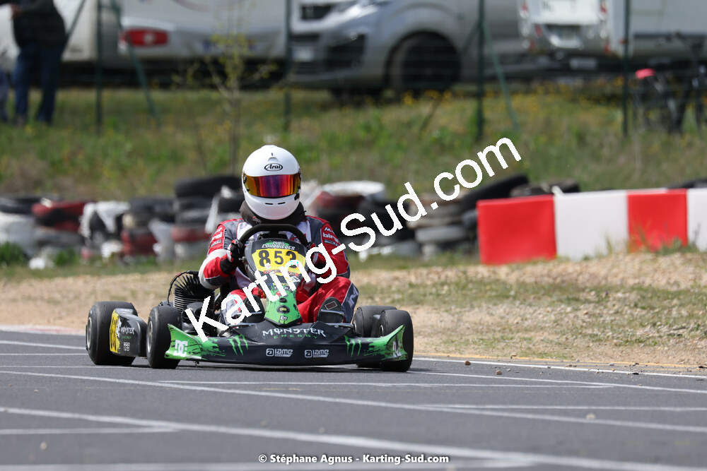 08 & 09/04/2023 : 3ème manche du Championnat du Sud à Fun Kart Brissac (photos Stéphane Agnus) 2023 — karting