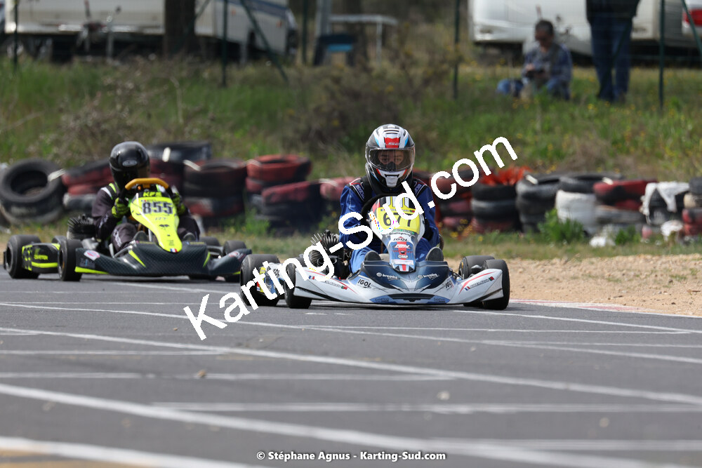 08 & 09/04/2023 : 3ème manche du Championnat du Sud à Fun Kart Brissac (photos Stéphane Agnus) 2023 — karting