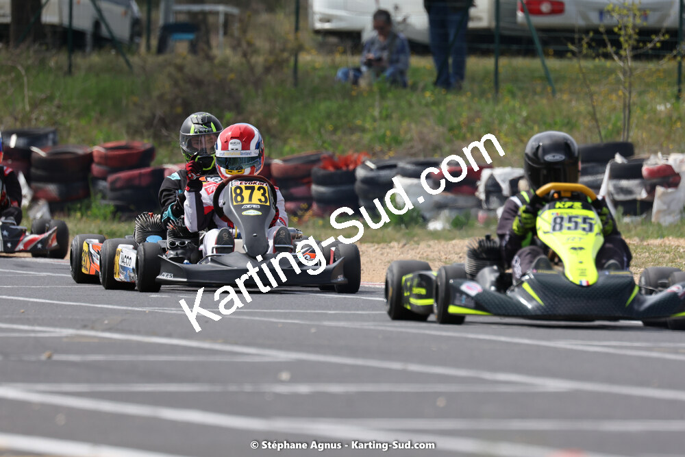 08 & 09/04/2023 : 3ème manche du Championnat du Sud à Fun Kart Brissac (photos Stéphane Agnus) 2023 — karting