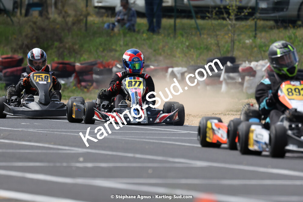 08 & 09/04/2023 : 3ème manche du Championnat du Sud à Fun Kart Brissac (photos Stéphane Agnus) 2023 — karting