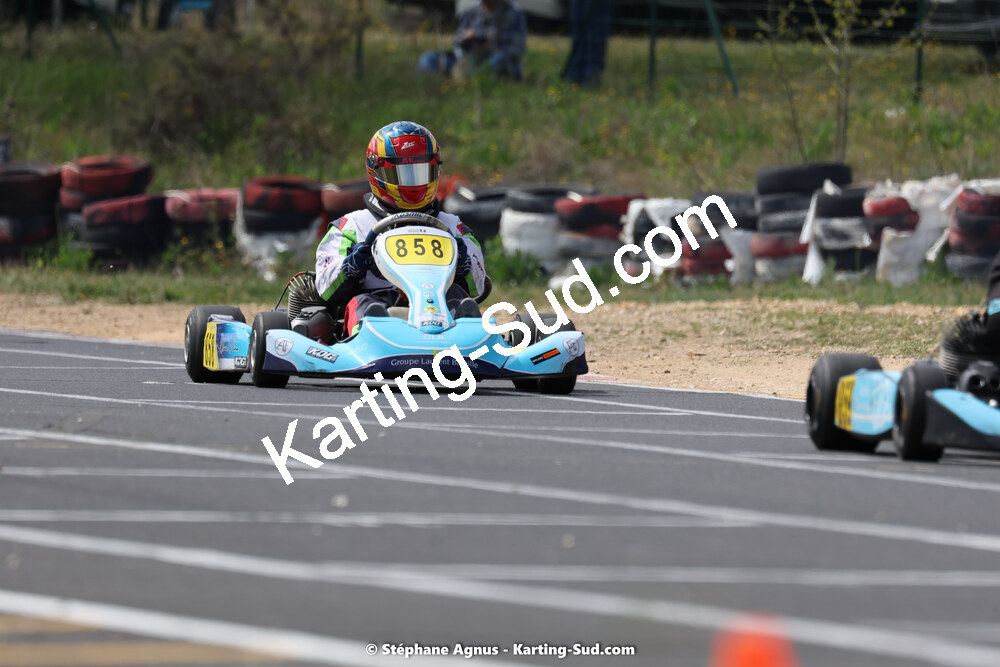 08 & 09/04/2023 : 3ème manche du Championnat du Sud à Fun Kart Brissac (photos Stéphane Agnus) 2023 — karting