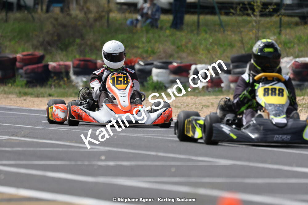 08 & 09/04/2023 : 3ème manche du Championnat du Sud à Fun Kart Brissac (photos Stéphane Agnus) 2023 — karting