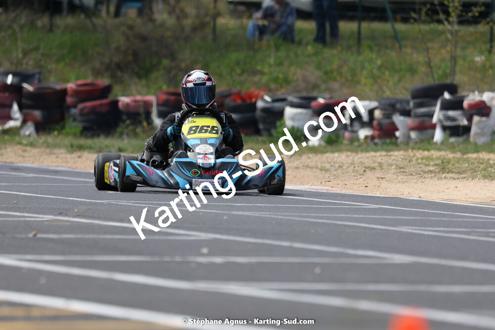 08 & 09/04/2023 : 3ème manche du Championnat du Sud à Fun Kart Brissac (photos Stéphane Agnus) 2023 — karting