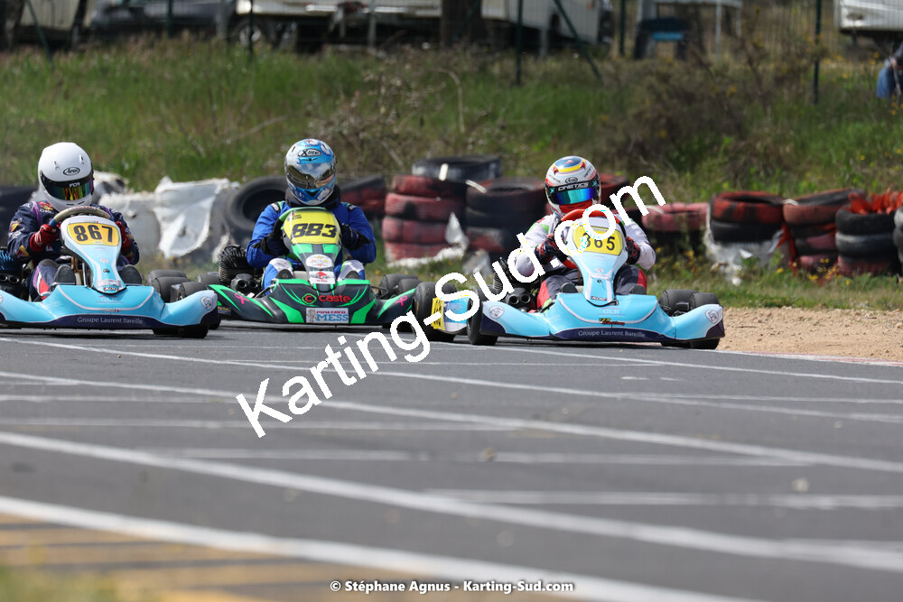 08 & 09/04/2023 : 3ème manche du Championnat du Sud à Fun Kart Brissac (photos Stéphane Agnus) 2023 — karting
