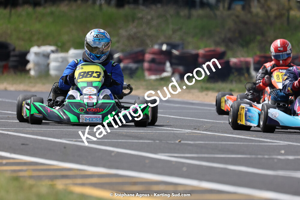 08 & 09/04/2023 : 3ème manche du Championnat du Sud à Fun Kart Brissac (photos Stéphane Agnus) 2023 — karting