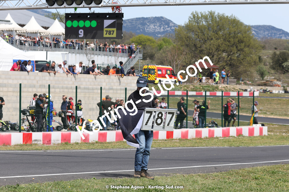 08 & 09/04/2023 : 3ème manche du Championnat du Sud à Fun Kart Brissac (photos Stéphane Agnus) 2023 — karting