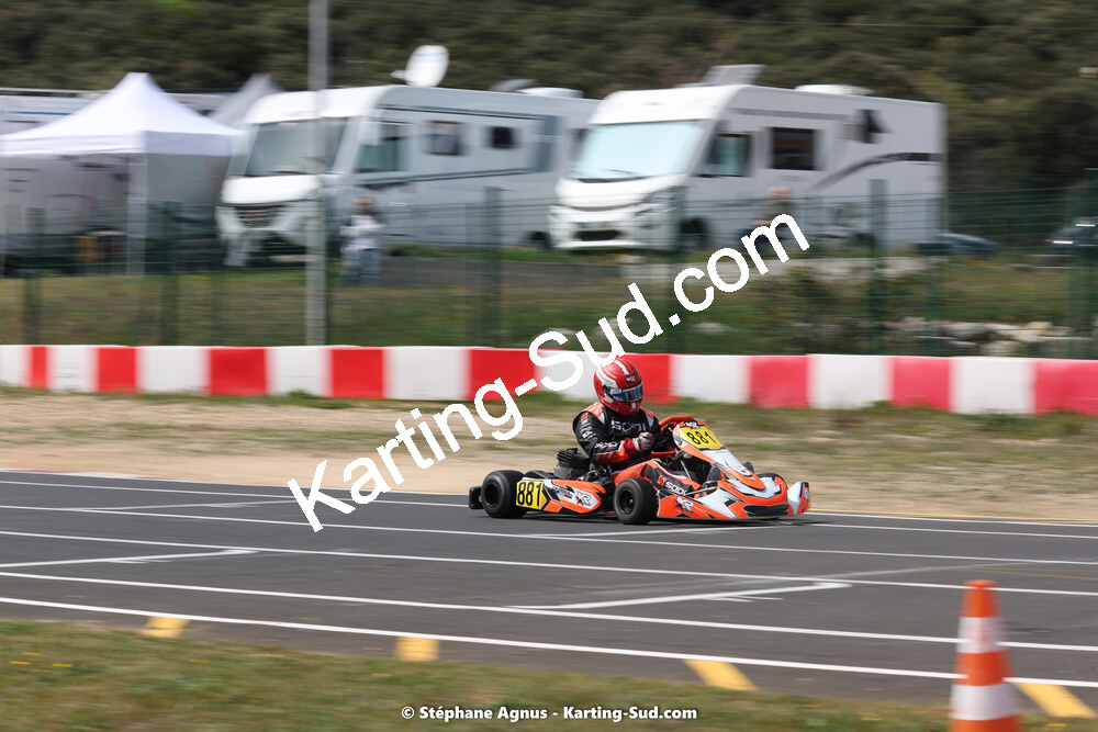 08 & 09/04/2023 : 3ème manche du Championnat du Sud à Fun Kart Brissac (photos Stéphane Agnus) 2023 — karting
