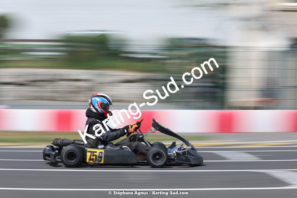 08 & 09/04/2023 : 3ème manche du Championnat du Sud à Fun Kart Brissac (photos Stéphane Agnus) 2023 — karting