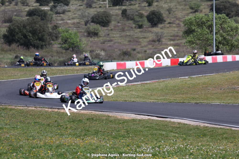 08 & 09/04/2023 : 3ème manche du Championnat du Sud à Fun Kart Brissac (photos Stéphane Agnus) 2023 — karting