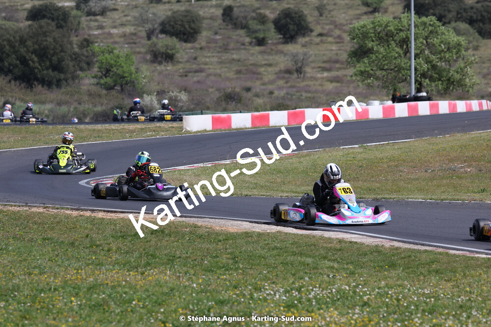 08 & 09/04/2023 : 3ème manche du Championnat du Sud à Fun Kart Brissac (photos Stéphane Agnus) 2023 — karting