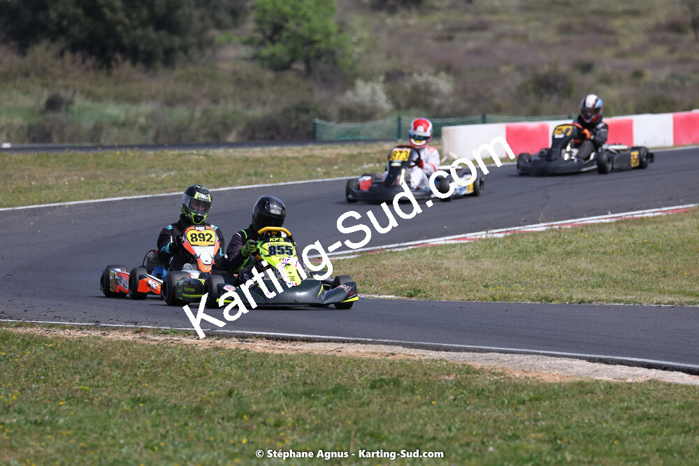 08 & 09/04/2023 : 3ème manche du Championnat du Sud à Fun Kart Brissac (photos Stéphane Agnus) 2023 — karting