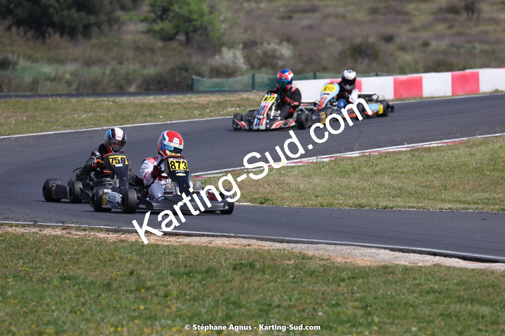 08 & 09/04/2023 : 3ème manche du Championnat du Sud à Fun Kart Brissac (photos Stéphane Agnus) 2023 — karting