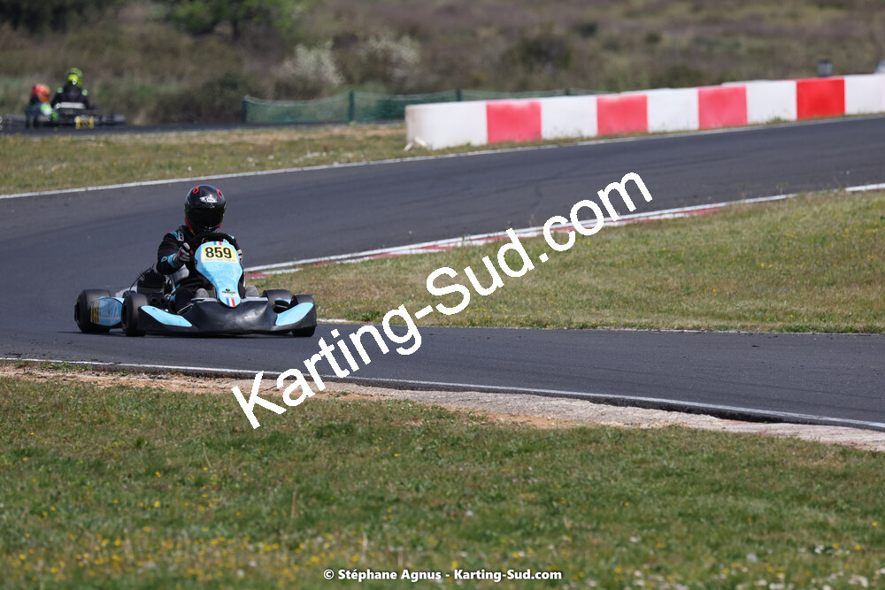 08 & 09/04/2023 : 3ème manche du Championnat du Sud à Fun Kart Brissac (photos Stéphane Agnus) 2023 — karting