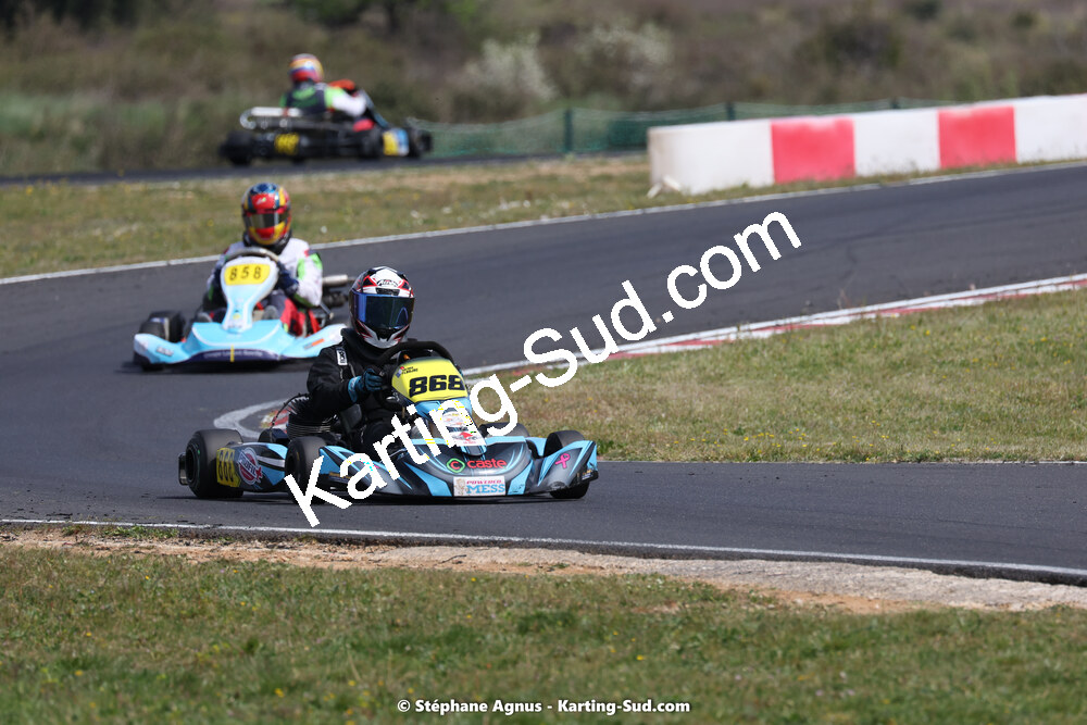 08 & 09/04/2023 : 3ème manche du Championnat du Sud à Fun Kart Brissac (photos Stéphane Agnus) 2023 — karting