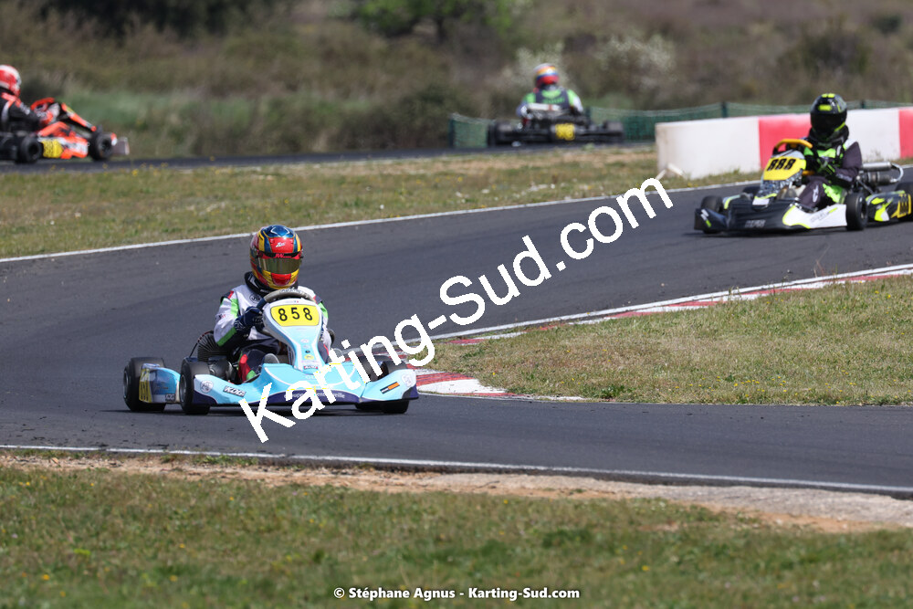 08 & 09/04/2023 : 3ème manche du Championnat du Sud à Fun Kart Brissac (photos Stéphane Agnus) 2023 — karting