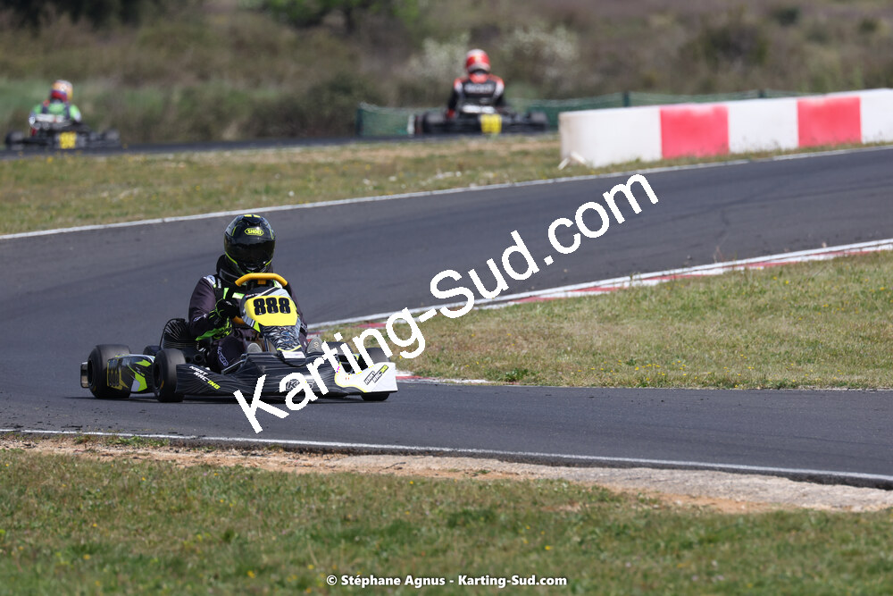 08 & 09/04/2023 : 3ème manche du Championnat du Sud à Fun Kart Brissac (photos Stéphane Agnus) 2023 — karting