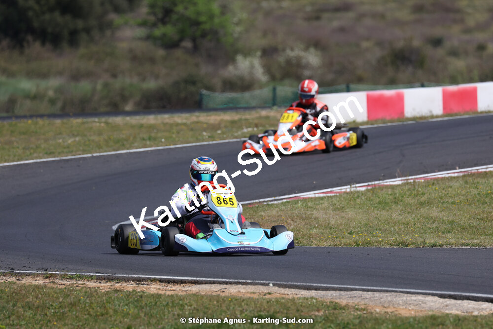 08 & 09/04/2023 : 3ème manche du Championnat du Sud à Fun Kart Brissac (photos Stéphane Agnus) 2023 — karting