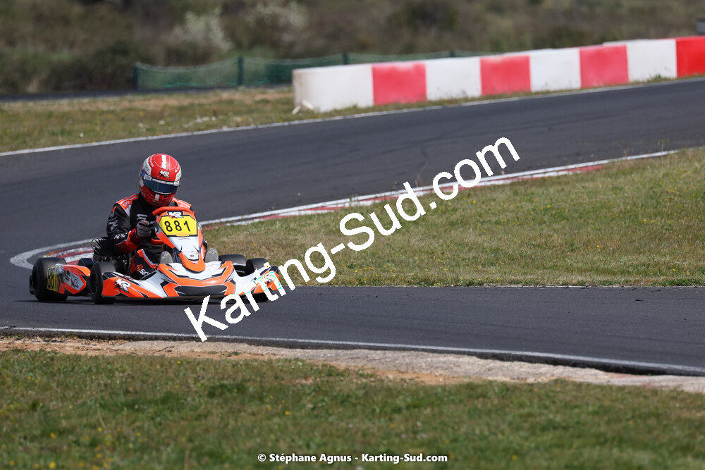 08 & 09/04/2023 : 3ème manche du Championnat du Sud à Fun Kart Brissac (photos Stéphane Agnus) 2023 — karting