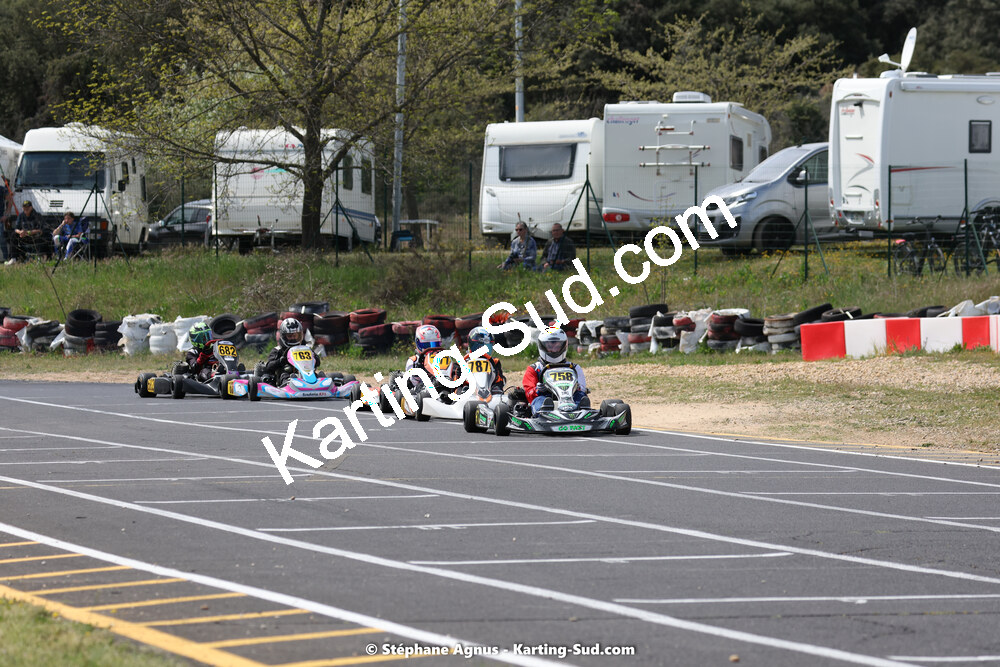 08 & 09/04/2023 : 3ème manche du Championnat du Sud à Fun Kart Brissac (photos Stéphane Agnus) 2023 — karting