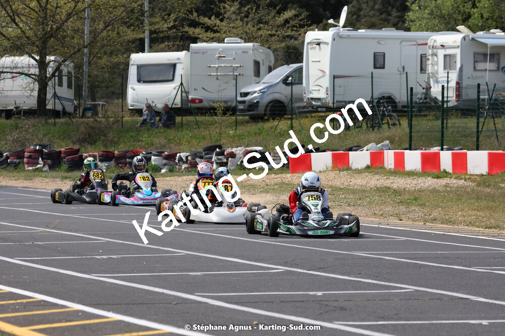 08 & 09/04/2023 : 3ème manche du Championnat du Sud à Fun Kart Brissac (photos Stéphane Agnus) 2023 — karting