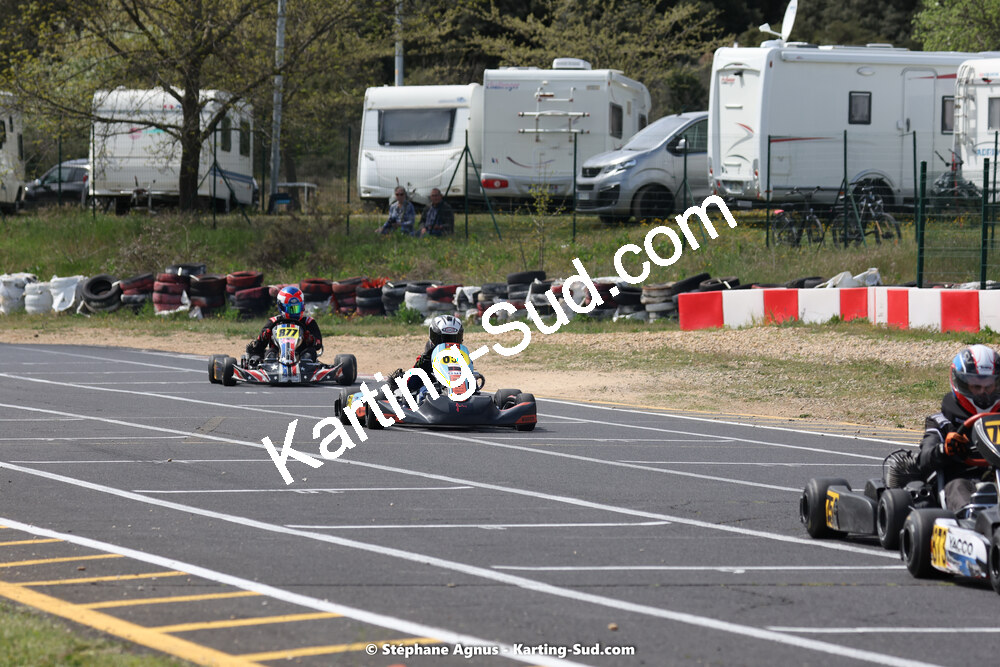08 & 09/04/2023 : 3ème manche du Championnat du Sud à Fun Kart Brissac (photos Stéphane Agnus) 2023 — karting