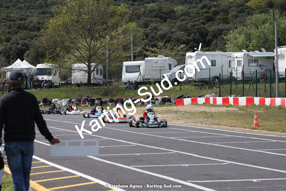 08 & 09/04/2023 : 3ème manche du Championnat du Sud à Fun Kart Brissac (photos Stéphane Agnus) 2023 — karting