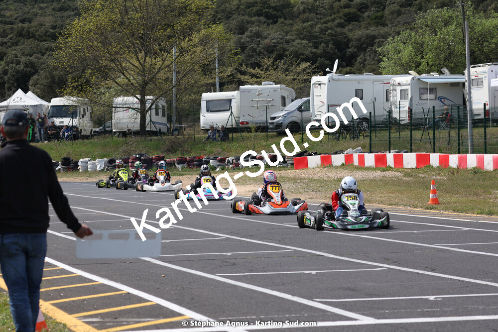 08 & 09/04/2023 : 3ème manche du Championnat du Sud à Fun Kart Brissac (photos Stéphane Agnus) 2023 — karting