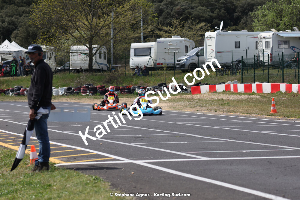 08 & 09/04/2023 : 3ème manche du Championnat du Sud à Fun Kart Brissac (photos Stéphane Agnus) 2023 — karting