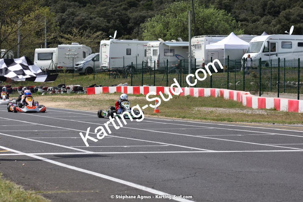 08 & 09/04/2023 : 3ème manche du Championnat du Sud à Fun Kart Brissac (photos Stéphane Agnus) 2023 — karting