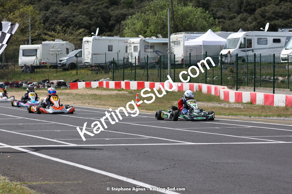 08 & 09/04/2023 : 3ème manche du Championnat du Sud à Fun Kart Brissac (photos Stéphane Agnus) 2023 — karting