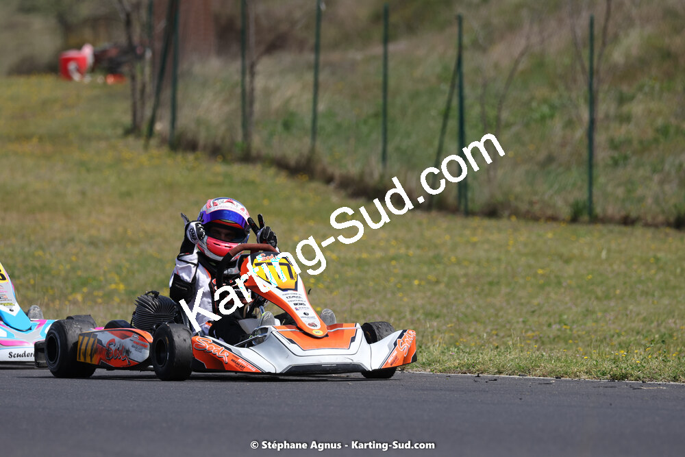 08 & 09/04/2023 : 3ème manche du Championnat du Sud à Fun Kart Brissac (photos Stéphane Agnus) 2023 — karting