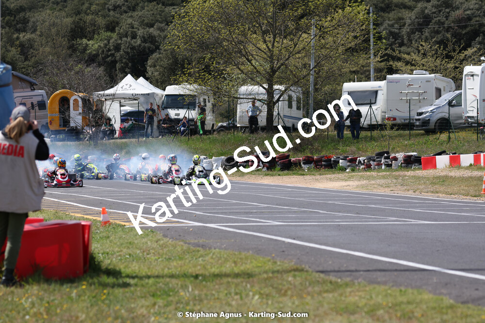 08 & 09/04/2023 : 3ème manche du Championnat du Sud à Fun Kart Brissac (photos Stéphane Agnus) 2023 — karting