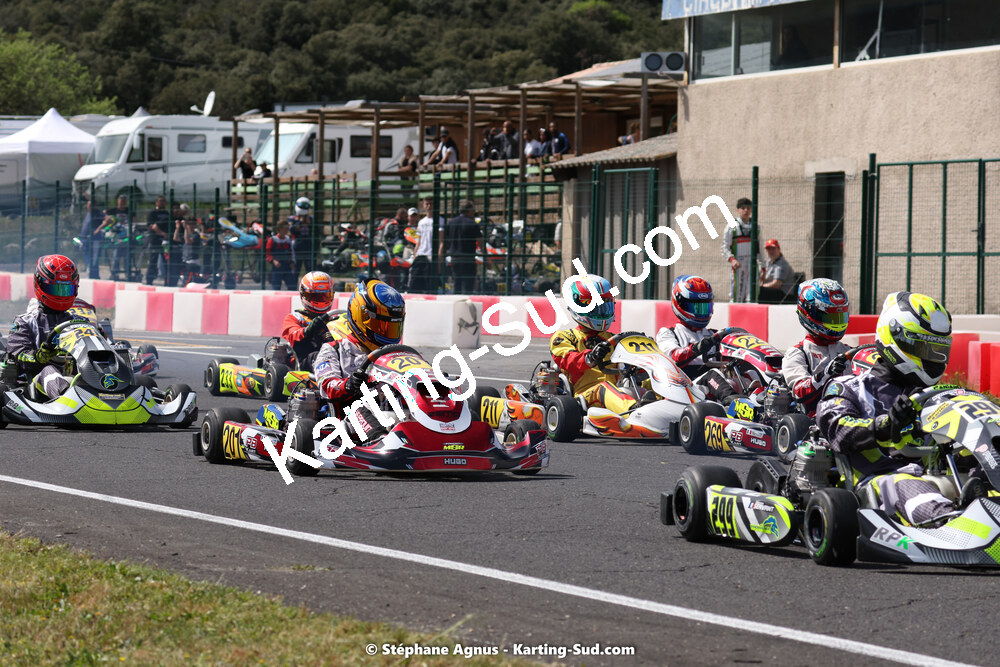 08 & 09/04/2023 : 3ème manche du Championnat du Sud à Fun Kart Brissac (photos Stéphane Agnus) 2023 — karting