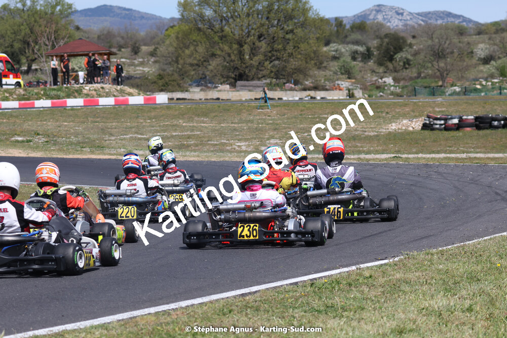 08 & 09/04/2023 : 3ème manche du Championnat du Sud à Fun Kart Brissac (photos Stéphane Agnus) 2023 — karting