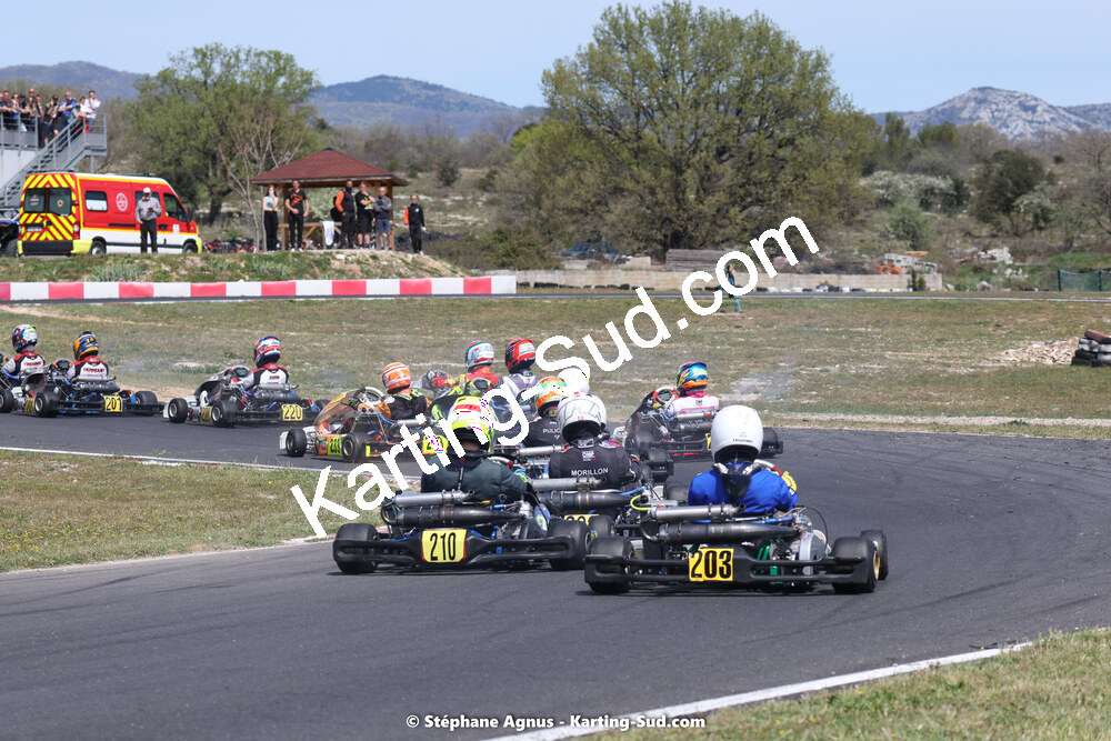 08 & 09/04/2023 : 3ème manche du Championnat du Sud à Fun Kart Brissac (photos Stéphane Agnus) 2023 — karting