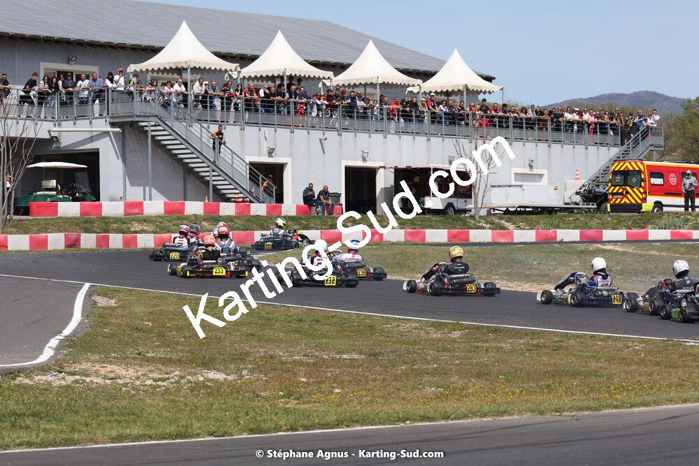 08 & 09/04/2023 : 3ème manche du Championnat du Sud à Fun Kart Brissac (photos Stéphane Agnus) 2023 — karting
