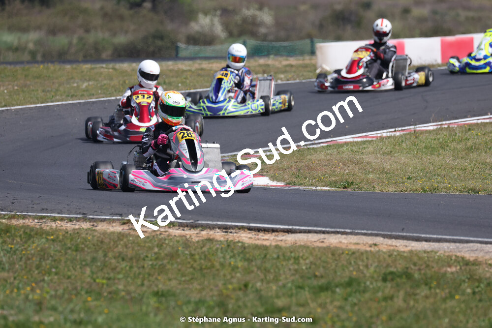 08 & 09/04/2023 : 3ème manche du Championnat du Sud à Fun Kart Brissac (photos Stéphane Agnus) 2023 — karting