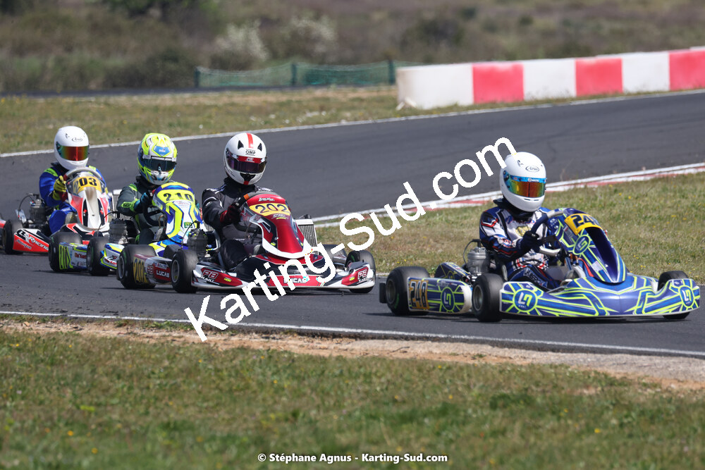 08 & 09/04/2023 : 3ème manche du Championnat du Sud à Fun Kart Brissac (photos Stéphane Agnus) 2023 — karting