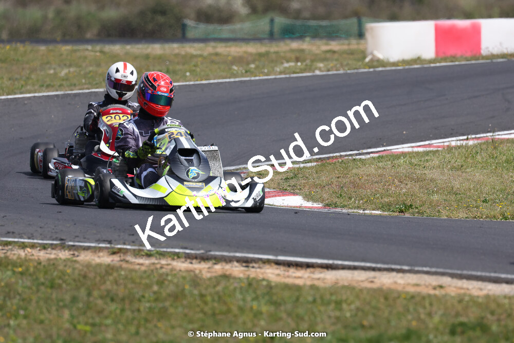 08 & 09/04/2023 : 3ème manche du Championnat du Sud à Fun Kart Brissac (photos Stéphane Agnus) 2023 — karting