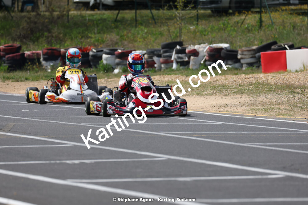 08 & 09/04/2023 : 3ème manche du Championnat du Sud à Fun Kart Brissac (photos Stéphane Agnus) 2023 — karting