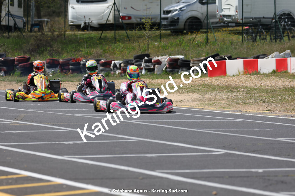 08 & 09/04/2023 : 3ème manche du Championnat du Sud à Fun Kart Brissac (photos Stéphane Agnus) 2023 — karting