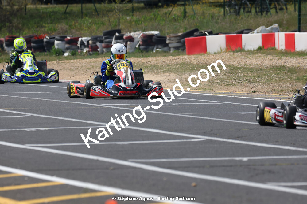 08 & 09/04/2023 : 3ème manche du Championnat du Sud à Fun Kart Brissac (photos Stéphane Agnus) 2023 — karting